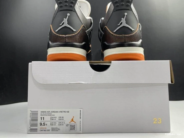 4 Air Retro Jordan Starfish CW7183-100 (W) 0712